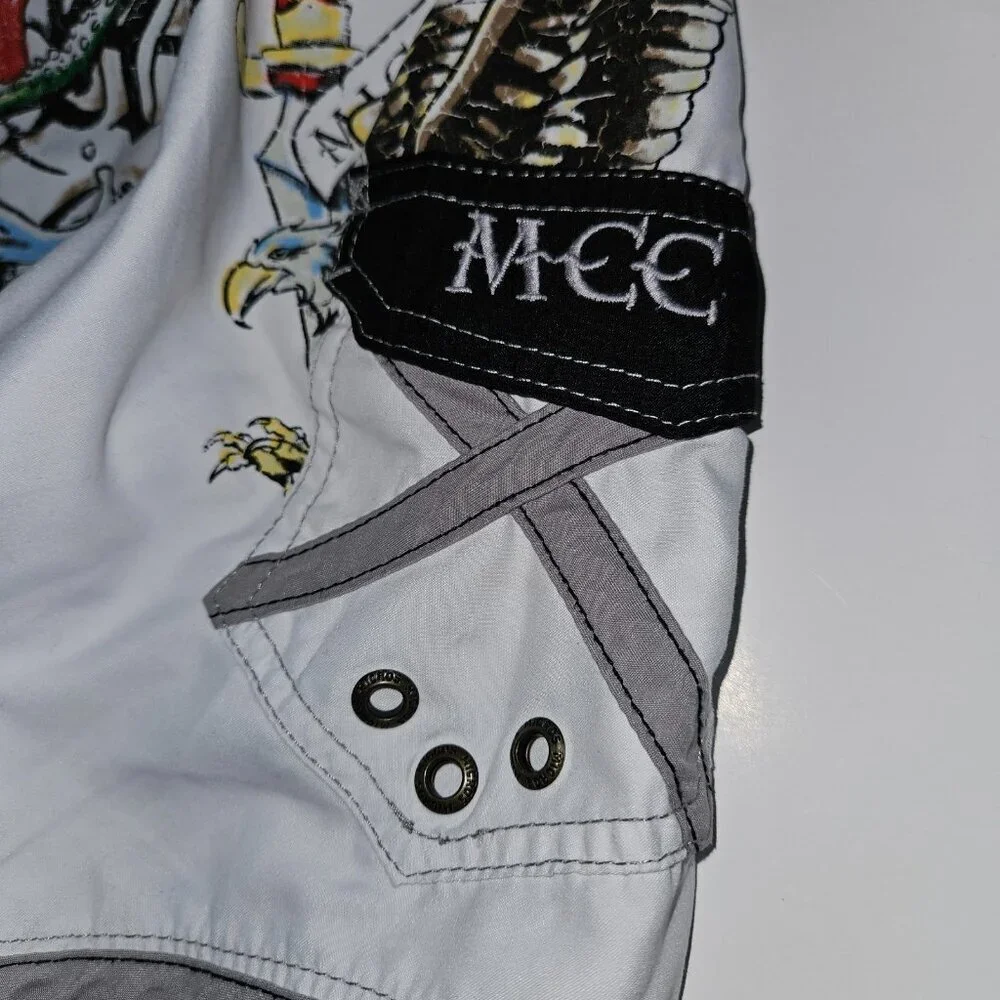 Micros Baby Boy Swim Trunks Board Shorts Skull Snake Eagle Sword Toddler 2T